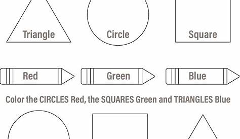 printable shapes for kindergarten