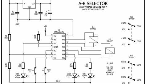 A-B Switcher with true bypass – Stompville