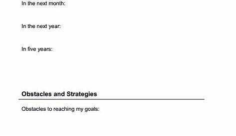 therapy goal setting worksheet