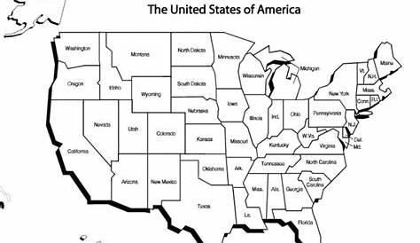 What Are The 50 States? Worksheets | 99Worksheets
