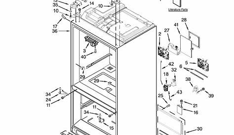 Cabinet parts | Whirlpool WRF989SDAM User Manual | Page 2 / 22