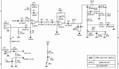 Marshall Guv nor Schematic Images