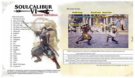 Soul Calibur VI Online Network Test on PS4 / XB1 Takes Place Sept. 28th
