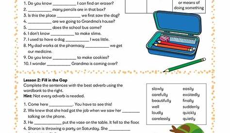 2nd Grade Grammar: Key Skills and Worksheets