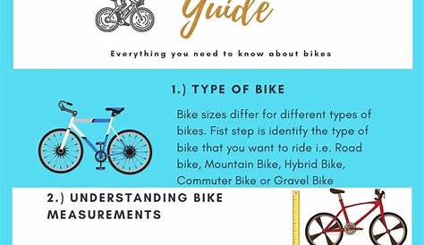 women's bicycle sizes chart