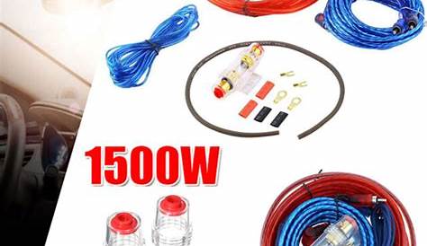 wiring kit for sub