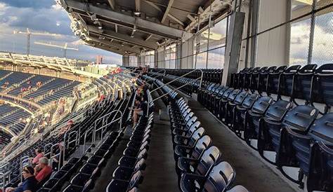 washington nationals park seating chart