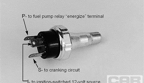 Wiring Diagram For Oil Pressure Switch