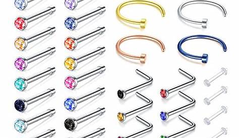 Best Average Nose Ring Gauge Size -10 Products – BMI Calculator