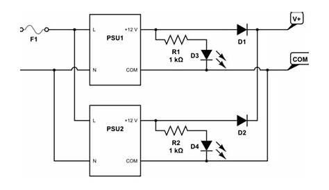 90 volt dc power supply schematic