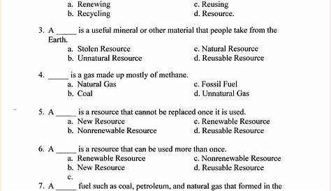 carbon cycle worksheet answers pdf