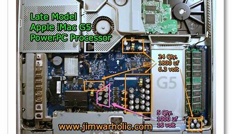 apple imac g5 motherboard repair
