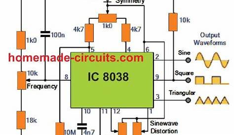 digital function generator circuit diagram