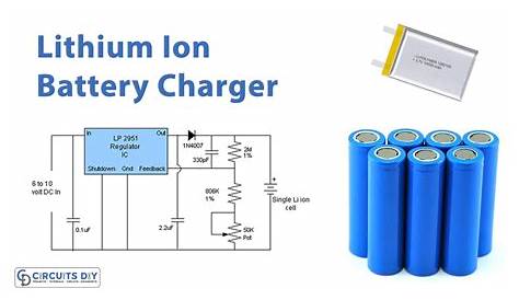 Lithium Battery Charger Circuit Diagram - Wiring Diagram