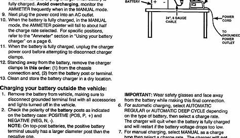 diehard battery charger manual
