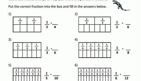 Comparing Fractions Using Cross Multiplication Worksheets - Times