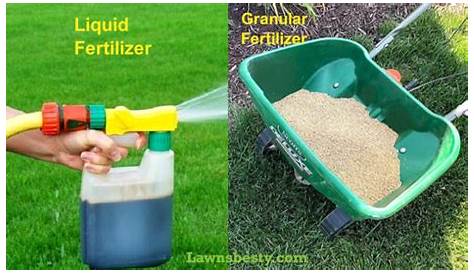 liquid fertilizer versus granular
