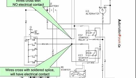 how to read industrial electrical schematics