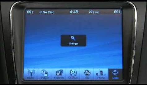 2012 Dodge Charger | Uconnect Touch 8.4 - YouTube