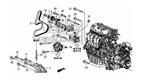 Honda Cr V Engine Diagram - diagram wiring power amp