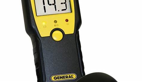 general moisture meter mmd4e manual