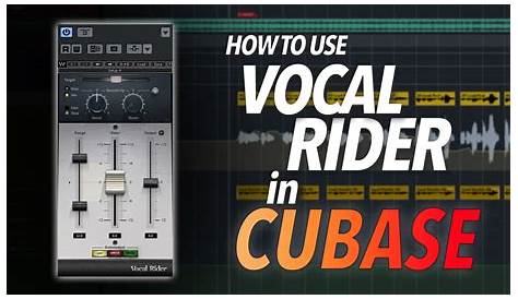 how to use waves vocal rider