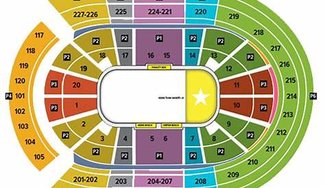 vegas golden knights arena seating chart