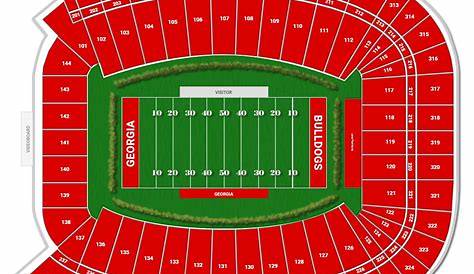 Sanford Stadium Seating Chart - RateYourSeats.com