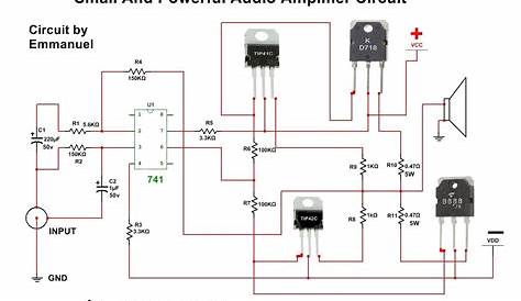 14+ Transistor 5000W Audio Amplifier Circuit Diagram | Robhosking Diagram