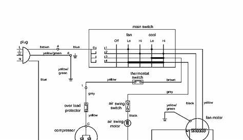 airwell air conditioner wiring diagram