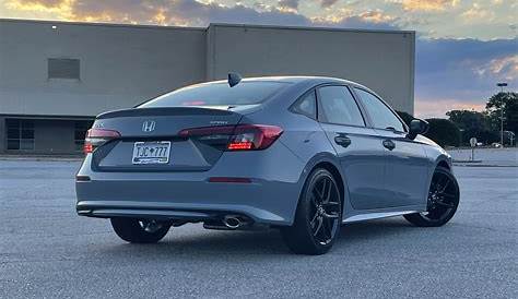 Official SONIC GREY 2022+ 11th Gen Civic Thread | Page 2 | CivicXI