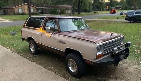 1983 Dodge Ramcharger - $4500 (Shreveport) | Cars & Trucks For Sale
