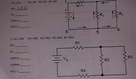 circuit diagram worksheet answers