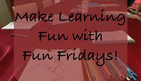 Fun Friday Activities For Students - Best Design Idea