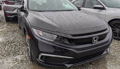 New 2020 Honda Civic Sedan LX in Crystal Black Pearl | Greensburg | #H07894