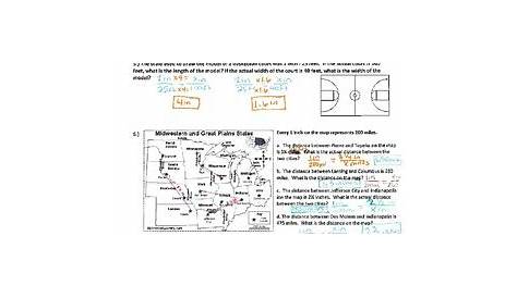 scale drawings worksheet 7th grade pdf