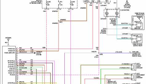 2004 dodge ram radio wiring diagram