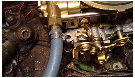 how to adjust electric choke holley carb