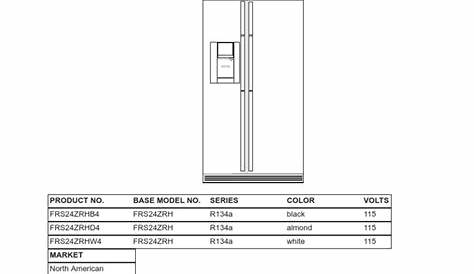 Frigidaire Manual | PDF | Electrical Connector | Refrigerator