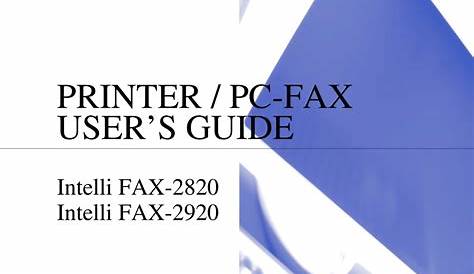 brother 3550 fax machine user manual