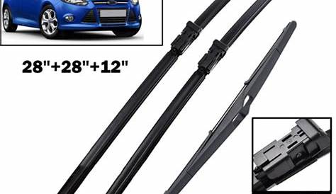 2013 ford focus hatchback windshield wipers