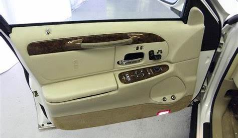 lincoln town car driver door panel