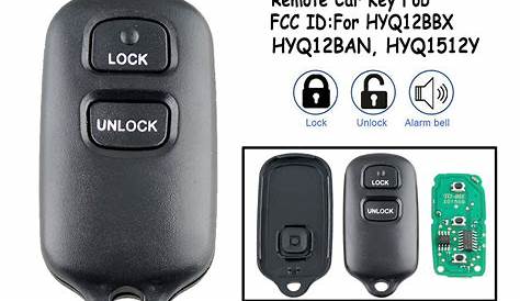 For 2003-2006 Toyota Tundra Double Cab Remote Key Fob HYQ12BBX HYQ12BAN