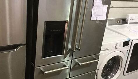 KitchenAid French Door Refrigerator - Model: KRMF706ESS01 - A D Auction