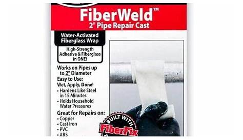 J-B Weld 273738 2 in. FiberWeld Pipe Repair Cast | Walmart Canada
