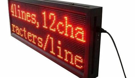Running LED Display Board, Input Voltage: 220-240 V AC, Rs 1700 /square