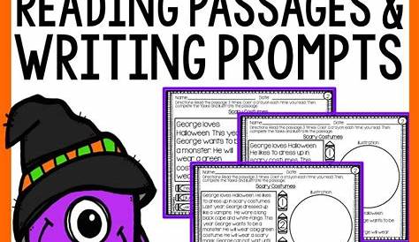 Halloween Reading Comprehension and Writing Prompts | Halloween reading