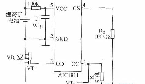 lithium battery protection circuit schematic
