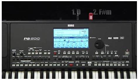 Korg Pa600 Video Manual -- Part 6: Recording a Song - YouTube