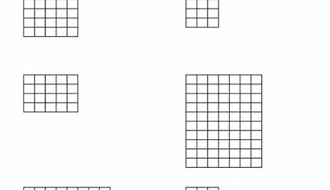 Area of Rectangles Grid Form (A)